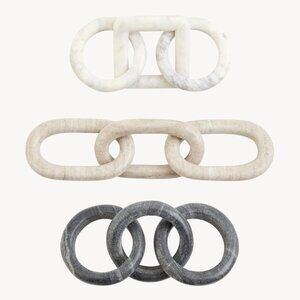 Marble Chain Link Decor